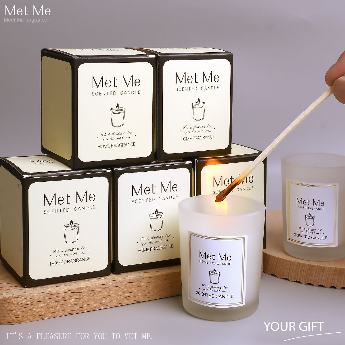 Factory Wholesale Soybean Wax Scented Candle 38 Kinds Fragrances Smokeless Glass Cup Hand Gift Valentine's Day Wedding New
