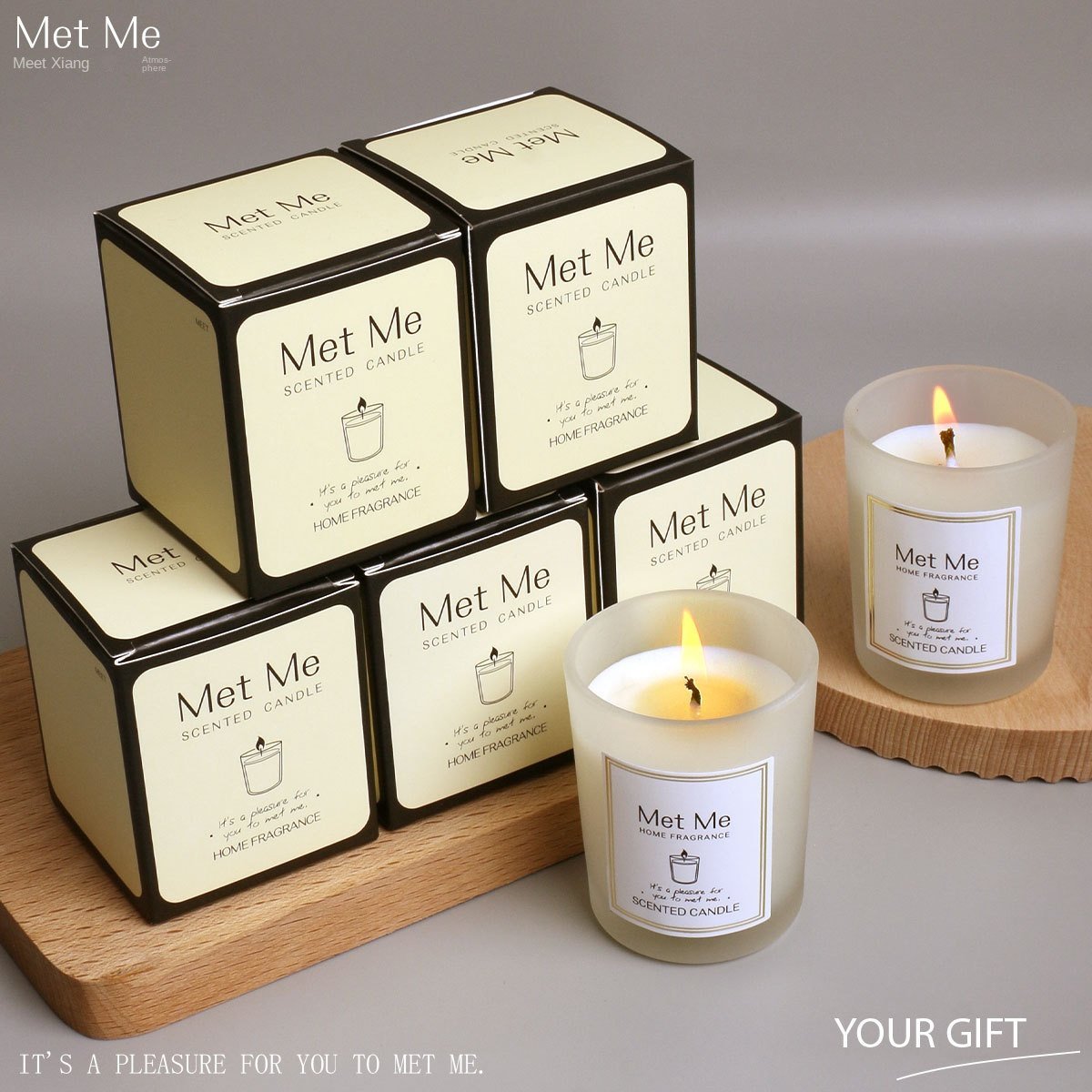 Factory Wholesale Soybean Wax Scented Candle 38 Kinds Fragrances Smokeless Glass Cup Hand Gift Valentine's Day Wedding New