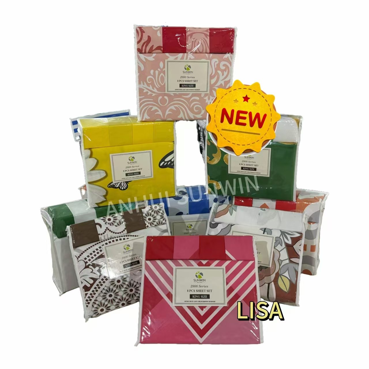 Cheap Price king size curtains and bed sheet set comforter with matching curtains and sheets 8pcs for wholesale