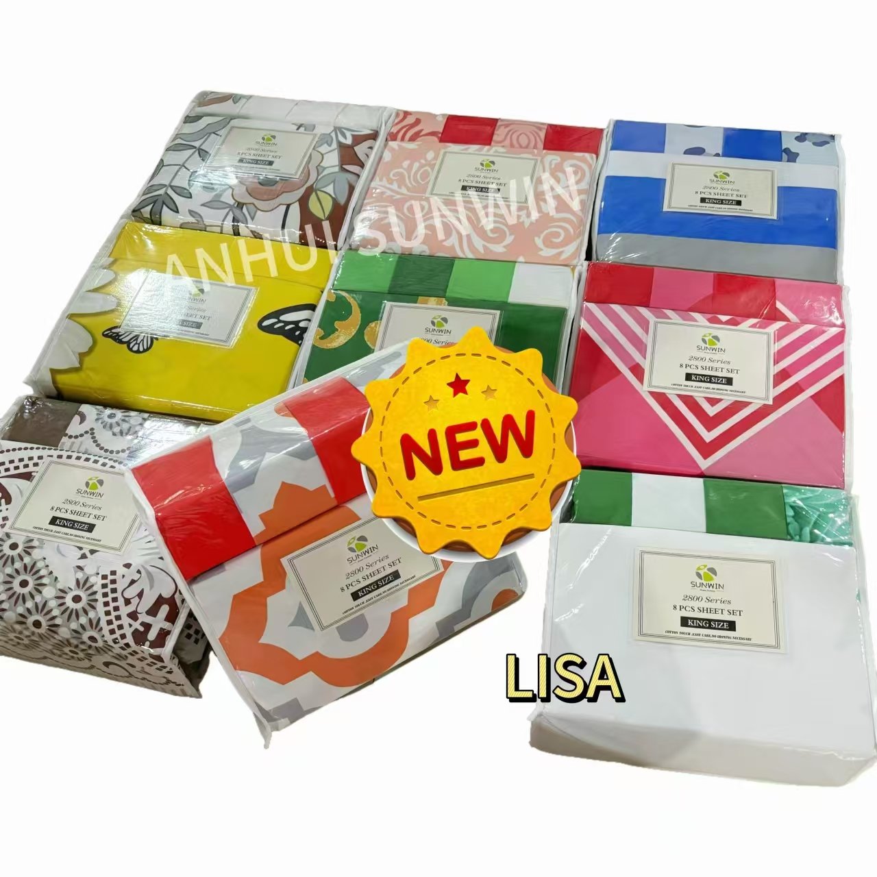 Cheap Price king size curtains and bed sheet set comforter with matching curtains and sheets 8pcs for wholesale