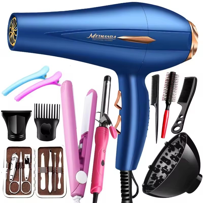 Professional Hair Dryer for Salon and Home Full Matching Hot Sale for Beauty Barber Shops Businesses