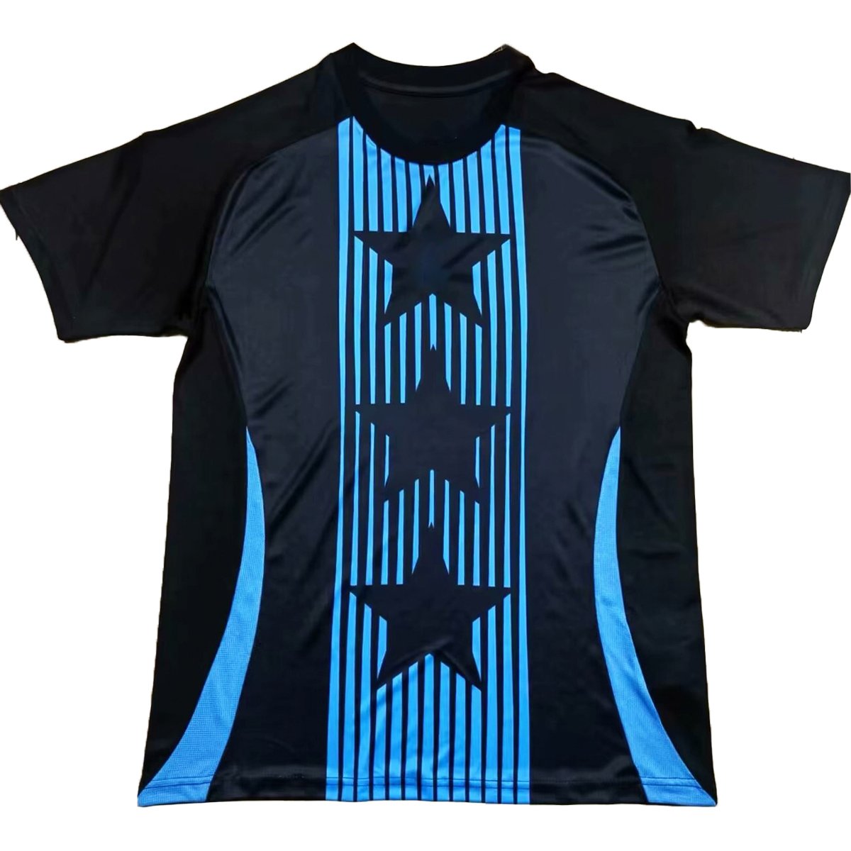 2024 Pre-match Soccer Jersey Special Edition Black T-shirt Sports Training Shirt Top Quality