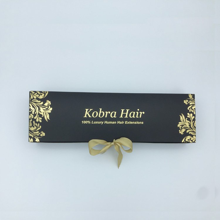 OEM factory custom hair extention packaging wig packaging box custom match box