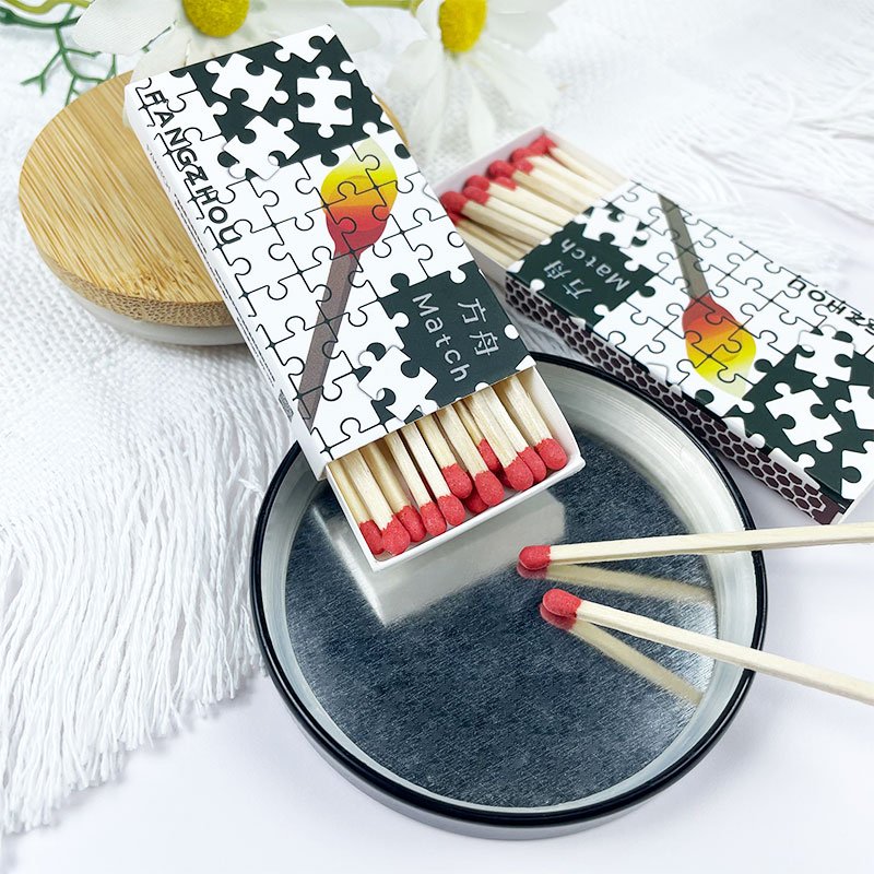 Hotel advertising available Matchbox Factory processing Customized size Advertising matches hotel matches