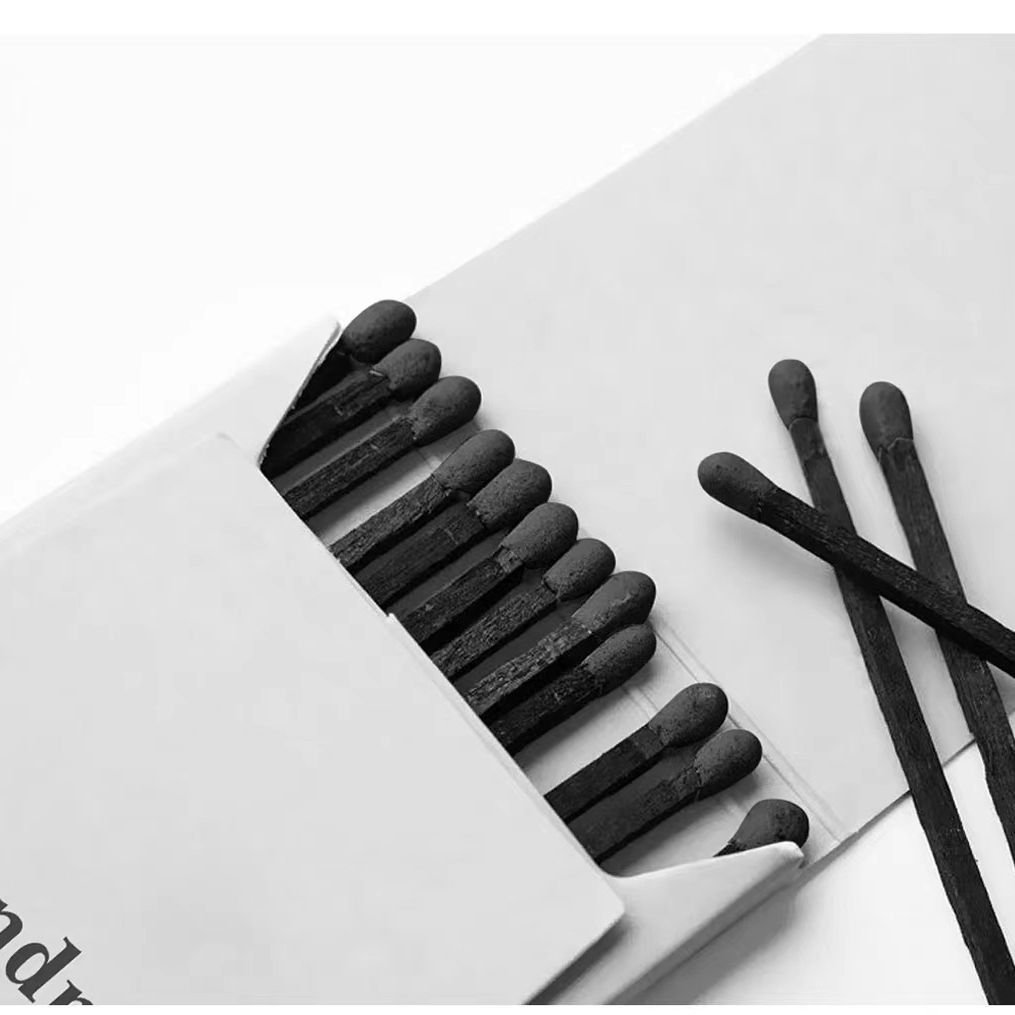 Adequate Inventory Literary and Artistic Retro Matches 48mm Book-Style Matchbox Pieces of Matches