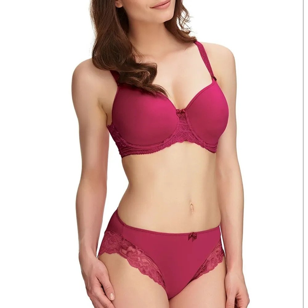 Custom Ladies Underwear Breathable Wholesale Bra And Match Panty Shockproof Color Matching Sports Bra for Women plus size