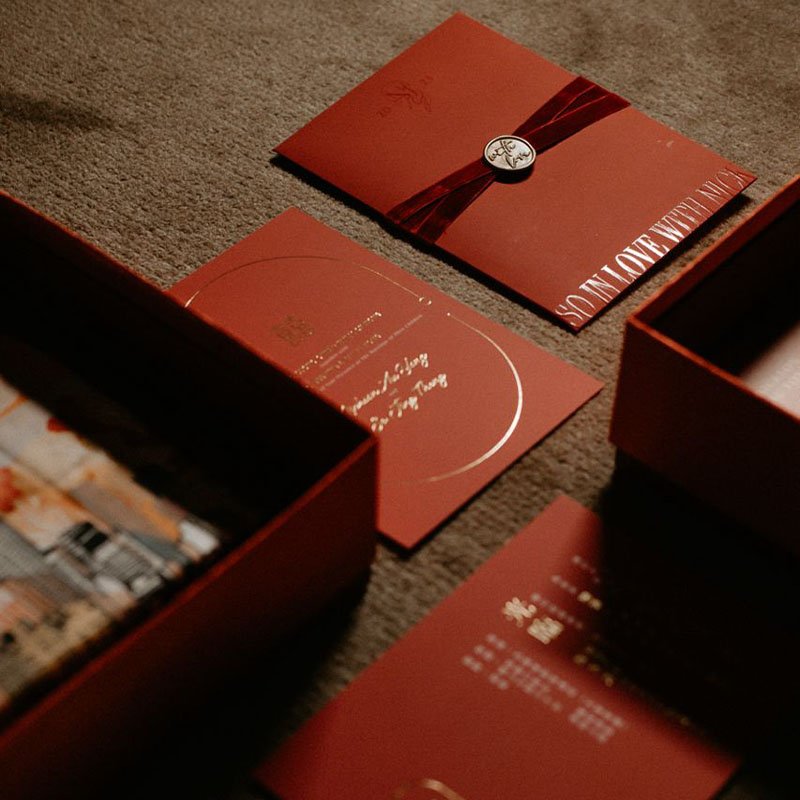 Wholesale Luxury Wedding Anniversary Invitation Gift Box in Premium Packaging