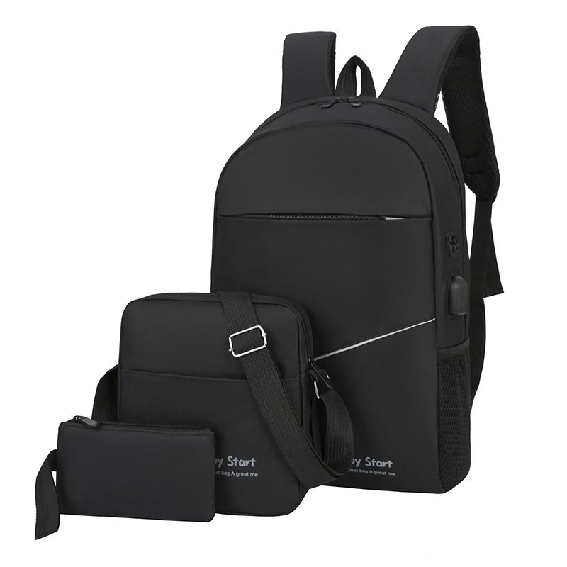 2023 High Quality Hot Sale Simple Vintage College Bags 3-in -1 Large Capacity Travel Backpack Neutral Custom Backpack Laptop Bag