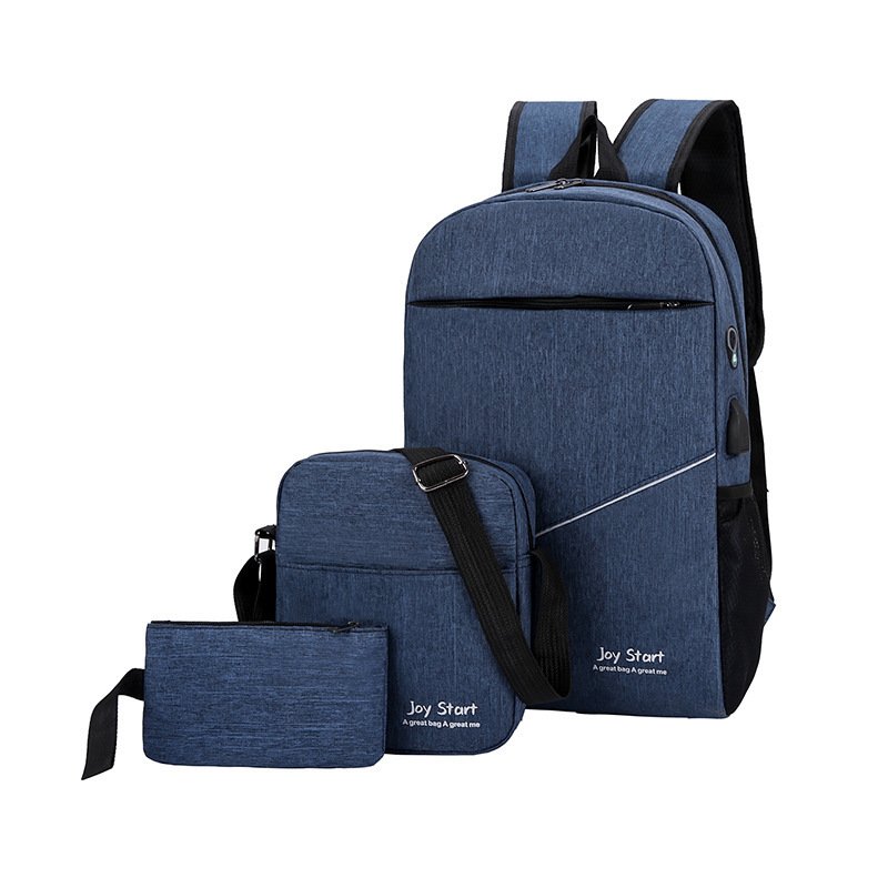 2023 High Quality Hot Sale Simple Vintage College Bags 3-in -1 Large Capacity Travel Backpack Neutral Custom Backpack Laptop Bag