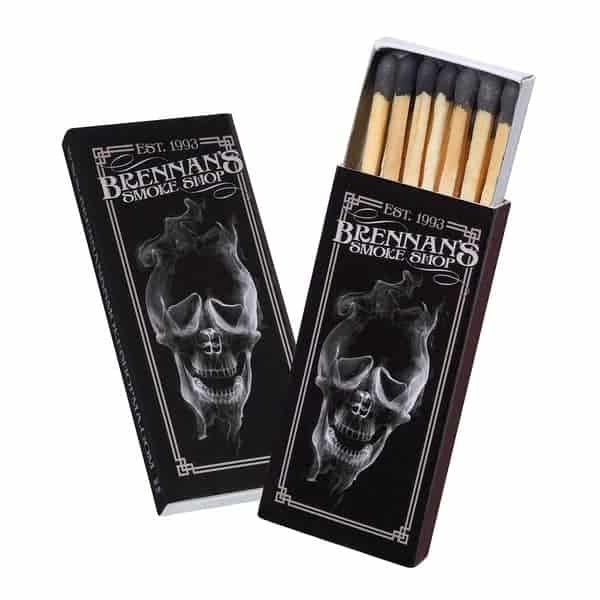 Promotional 110MM Cardboard Match Box Lighter with Wooden Cigar Matches