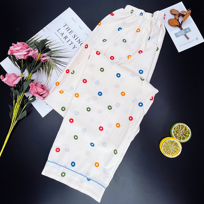 High quality pajamas, long sleeves and trousers soft and comfortable cartoon pajamas, wholesale matching family pajamas