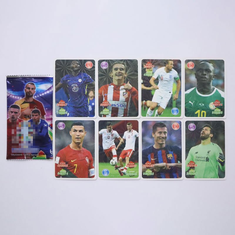 Wholesale Match Attax Football Trade Cards panini boxes World Soccerl Star Collection Card High Quality Playing Paper Cards
