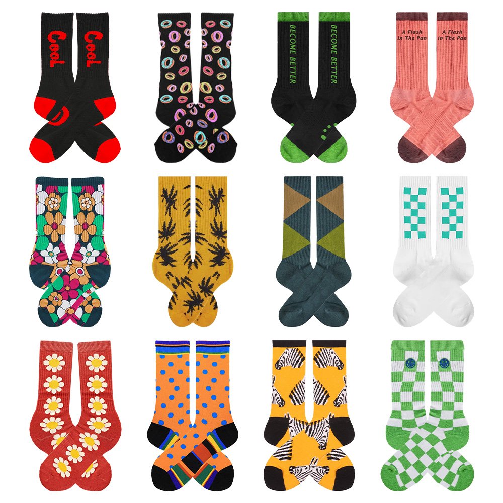 family matching outfits socks for baby kids mommy and me outfits custom socks crew women socks