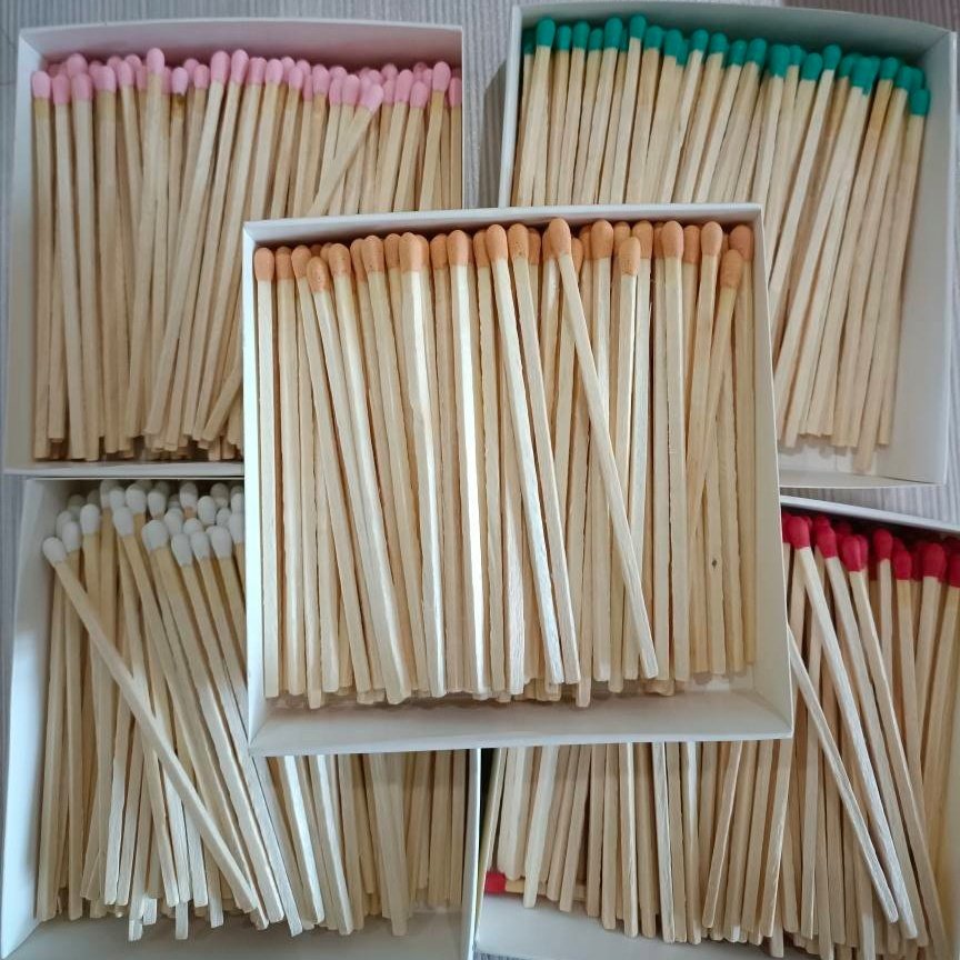 Household Safety Matches Packing in Box ,BBQ extra long matches