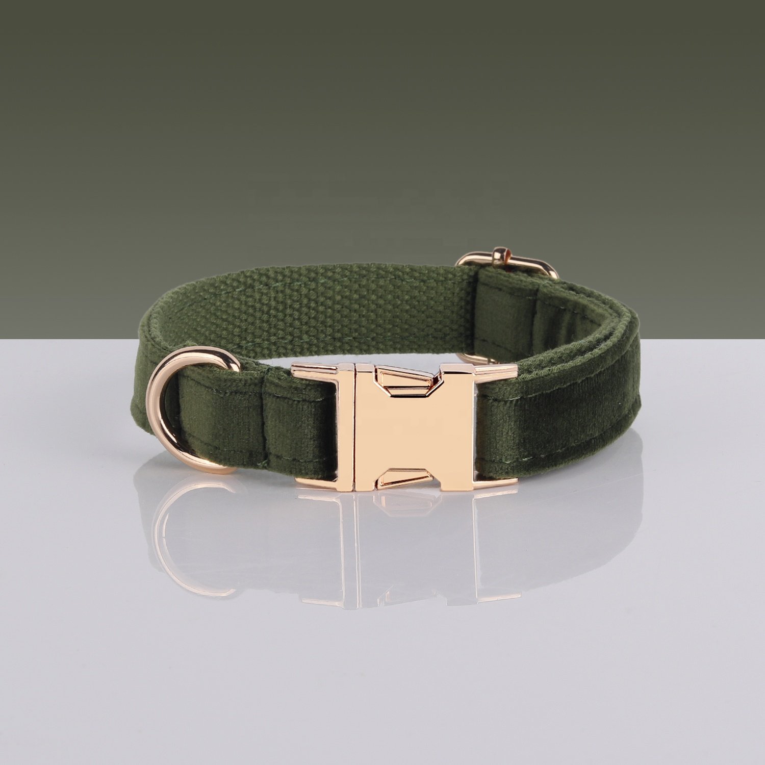 Trendy solid personalized design dog collars and matching leashes for dog walking harness different design dog collars and leash