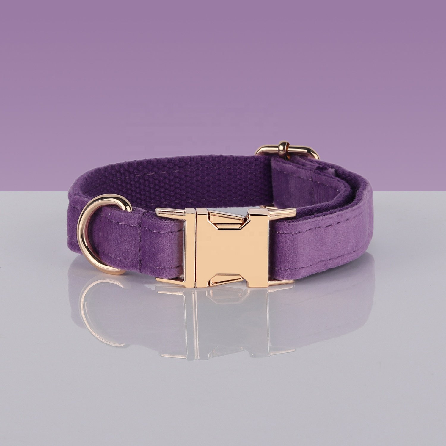 Trendy solid personalized design dog collars and matching leashes for dog walking harness different design dog collars and leash
