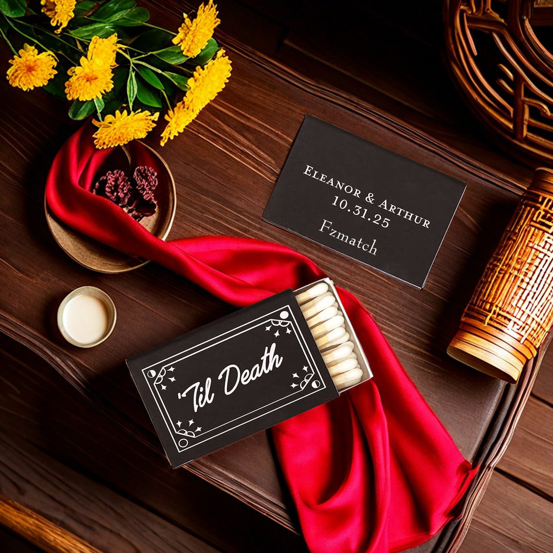 Customized match box Professional factory production low custom colorful paper long matches