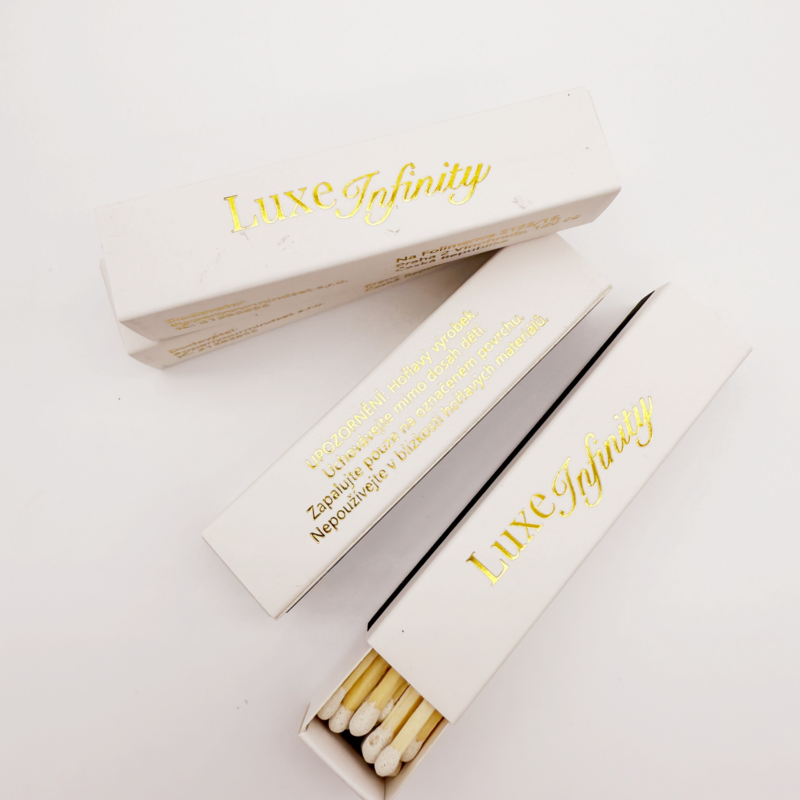 Personalized Matchsticks Matches Custom Safe Matches, Assorted Colors Customizable Matches