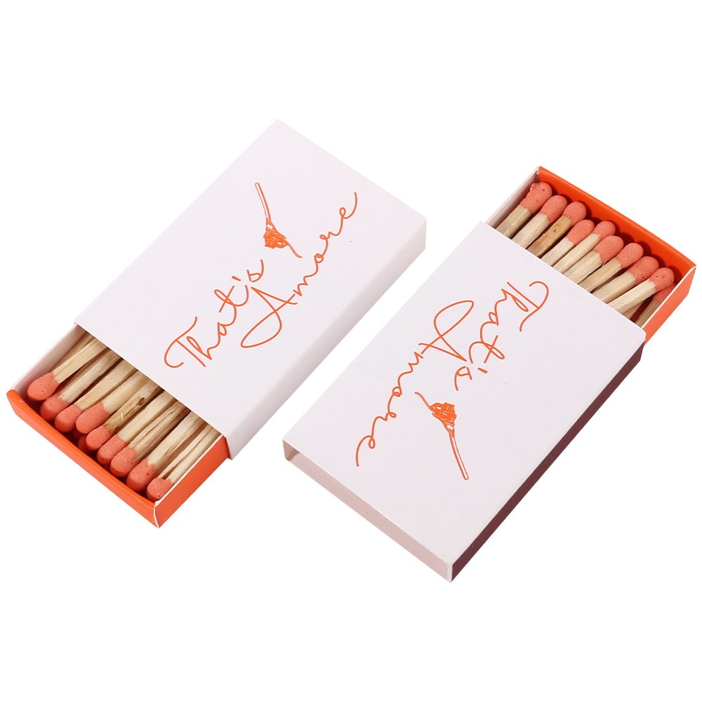 Wholesale Match Stick Package Printing Paper Design Custom Candle Match Boxes with Matches