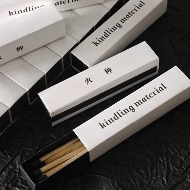 VLONGMATCH Scented candle safety matches for hotel household use boxed matches colored tip with strong wooden stick matches