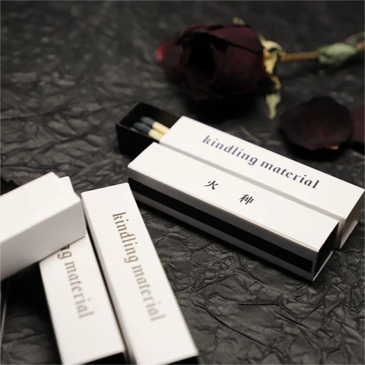 VLONGMATCH Scented candle safety matches for hotel household use boxed matches colored tip with strong wooden stick matches