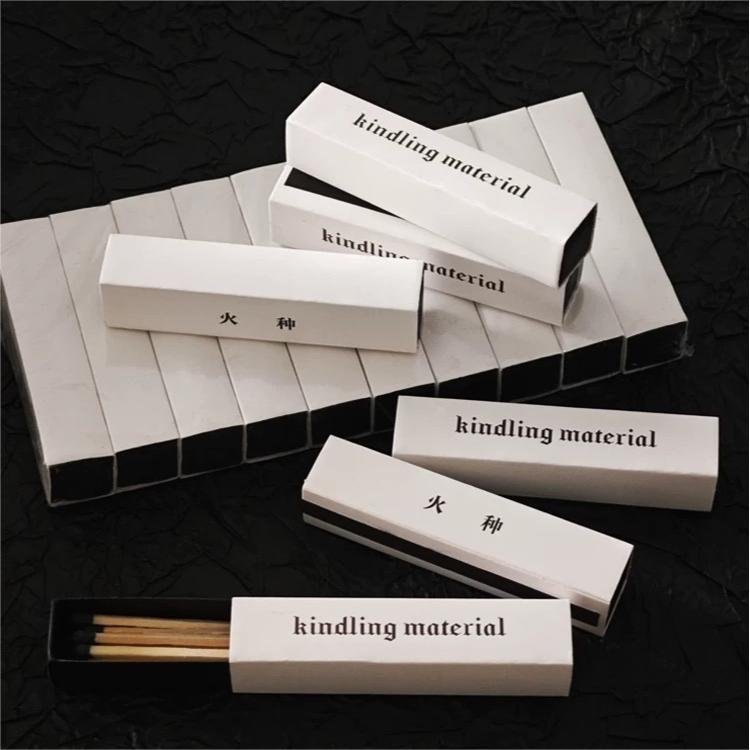 VLONGMATCH Scented candle safety matches for hotel household use boxed matches colored tip with strong wooden stick matches