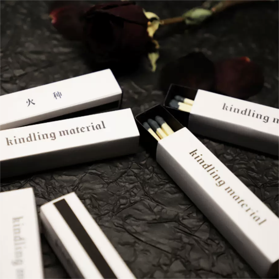 VLONGMATCH Scented candle safety matches for hotel household use boxed matches colored tip with strong wooden stick matches