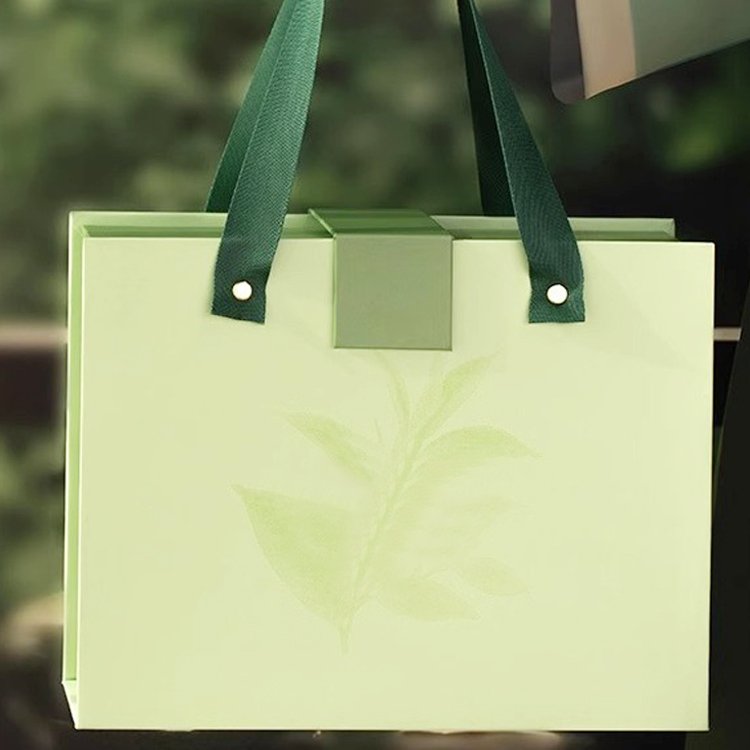 Factory new loose tea custom LOGO packaging box Longjing half a catty tea gift box set Biluochun tea packaging empty box