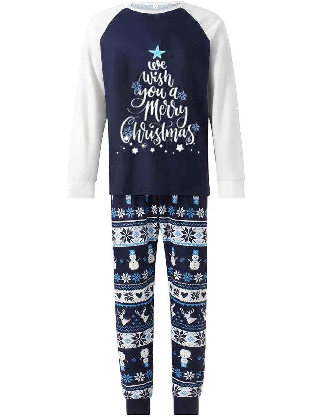 Ready to ship Plus Size Merry Christmas Pyjamas Family With Pets Fashion Print Family Christmas Pajamas Matching Sets