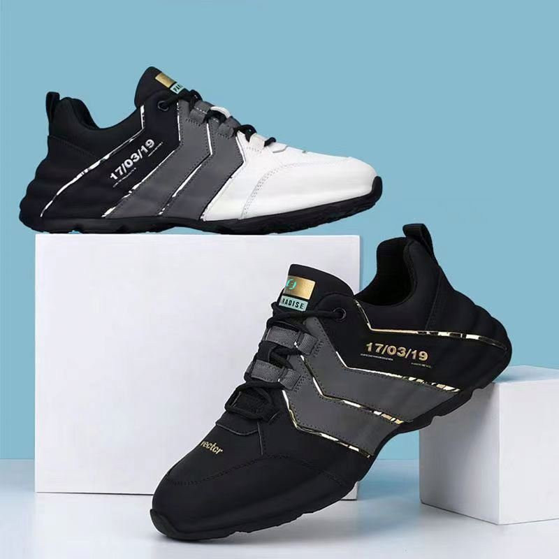 Breathable Men's Shoes 2024 Casual All-match Shoes Trendy Running sneaker Korean Fashion Men's Forrest Shoes