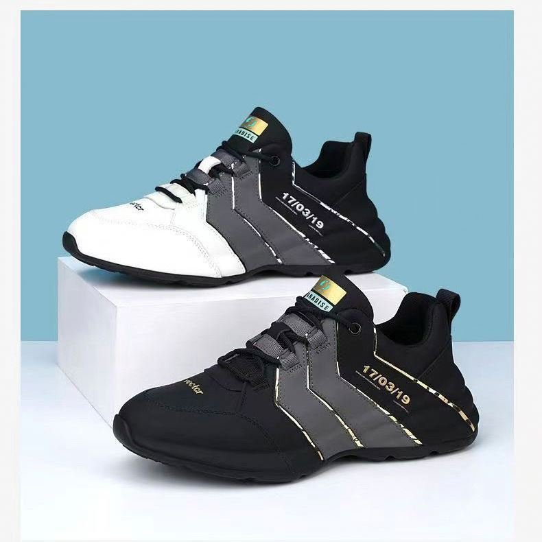 Breathable Men's Shoes 2024 Casual All-match Shoes Trendy Running sneaker Korean Fashion Men's Forrest Shoes