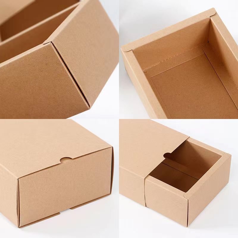 Custom Logo Printed Soft Cardboard Paper Soft Soft Packaging Soft Boxes Sliding Drawer Paper Box