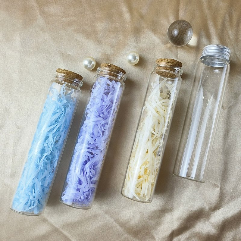 10ml 15ml Mini Glass Clear Drifting Bottles Small Wishing Bottles For Wedding Birthday Party Glass Jars
