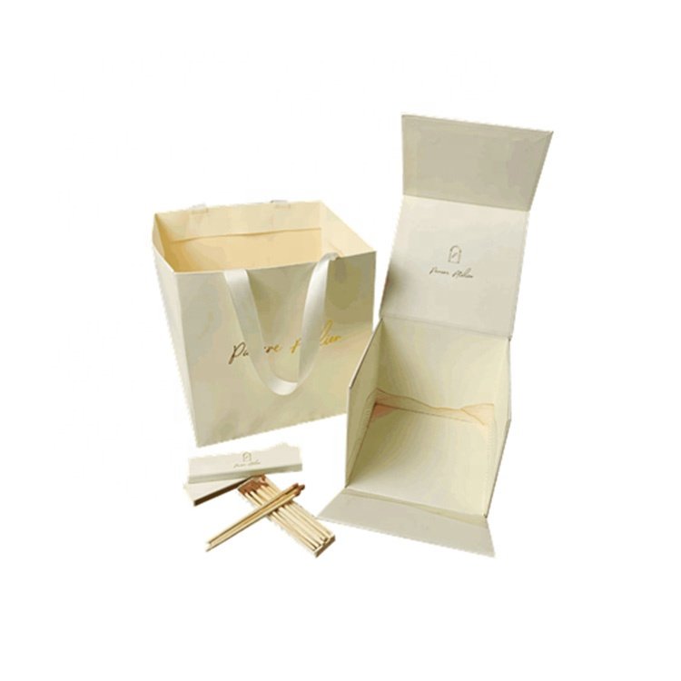 Custom Foldable Cardboard Rigid Magnetic Lid Cosmetic Handmade Kraft Packaging Box Luxury Folding Gift Boxes Paper Box For Gift