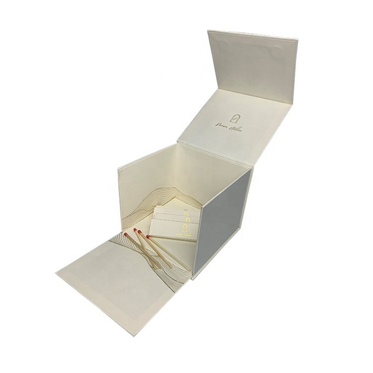 Custom Foldable Cardboard Rigid Magnetic Lid Cosmetic Handmade Kraft Packaging Box Luxury Folding Gift Boxes Paper Box For Gift