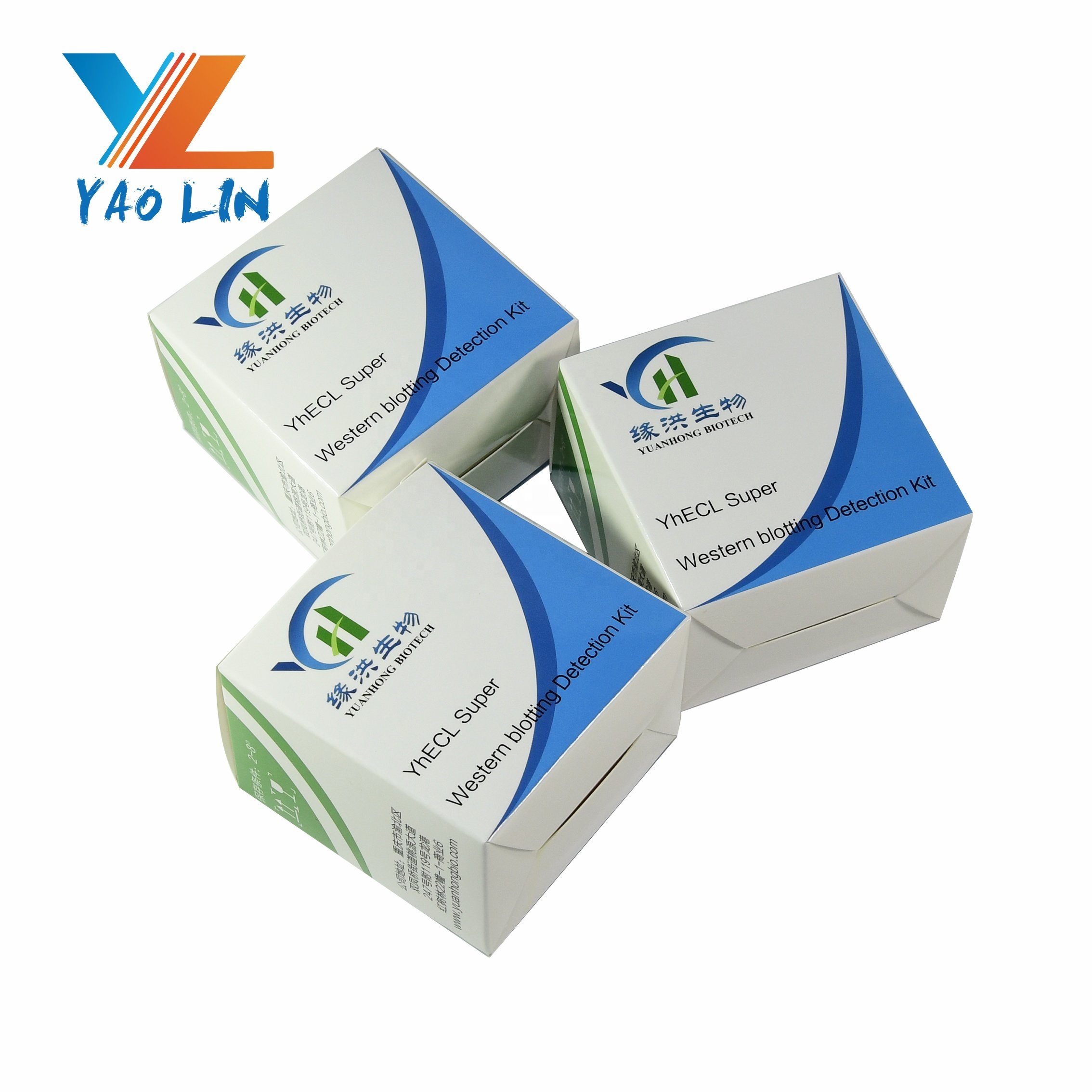 High quality Human Growth H ormone kit 2/3/10ml vials package paper card box with match labels and plastic tray