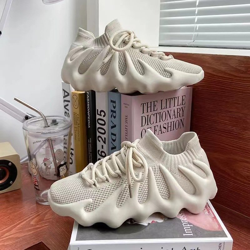 New summer women's shoes couple mesh casual running sports Korean style all-match breathable and comfortable national style
