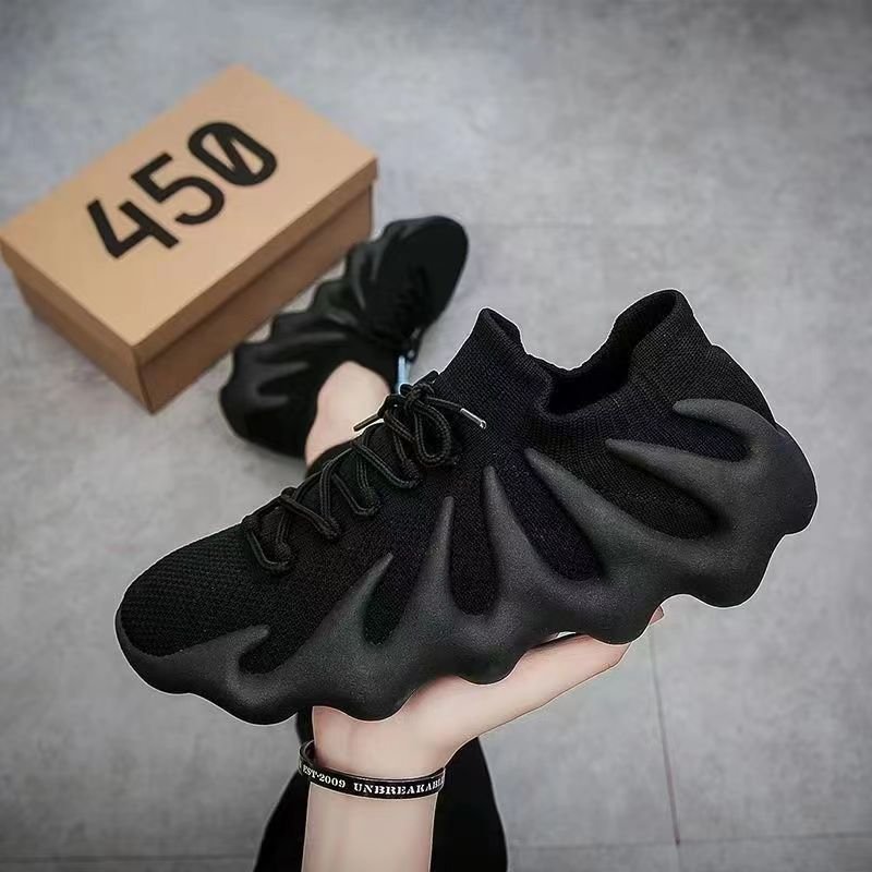 New summer women's shoes couple mesh casual running sports Korean style all-match breathable and comfortable national style