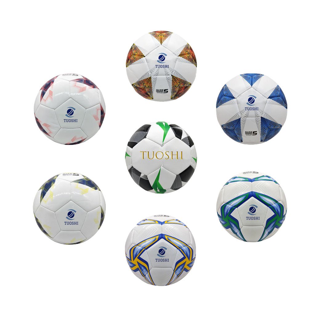 High-Quality Custom Durable PVC Soccer Ball for Club Matches PU Football Size 4-5