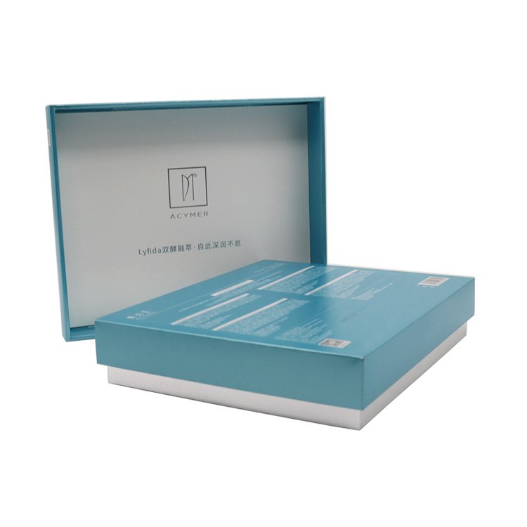 Custom Fashionable High Quality Skincare Shipping Box Matches Cardboard Cosmetic Gift Boxes Packaging