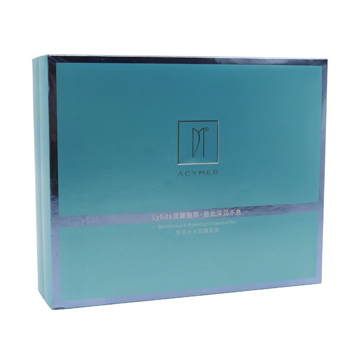 Custom Fashionable High Quality Skincare Shipping Box Matches Cardboard Cosmetic Gift Boxes Packaging