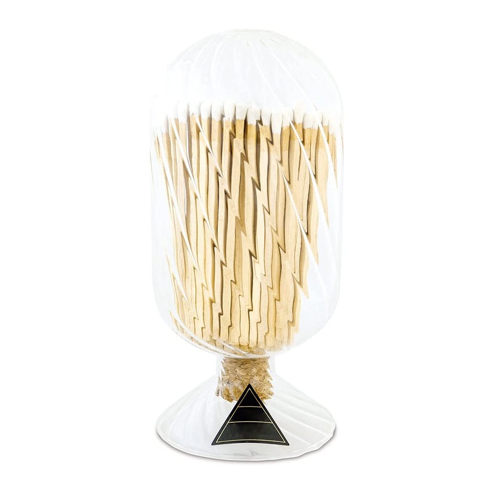 Matches glass cloche bottle rubble match stick glass bottle matches bottles with corks Eco-friendly
