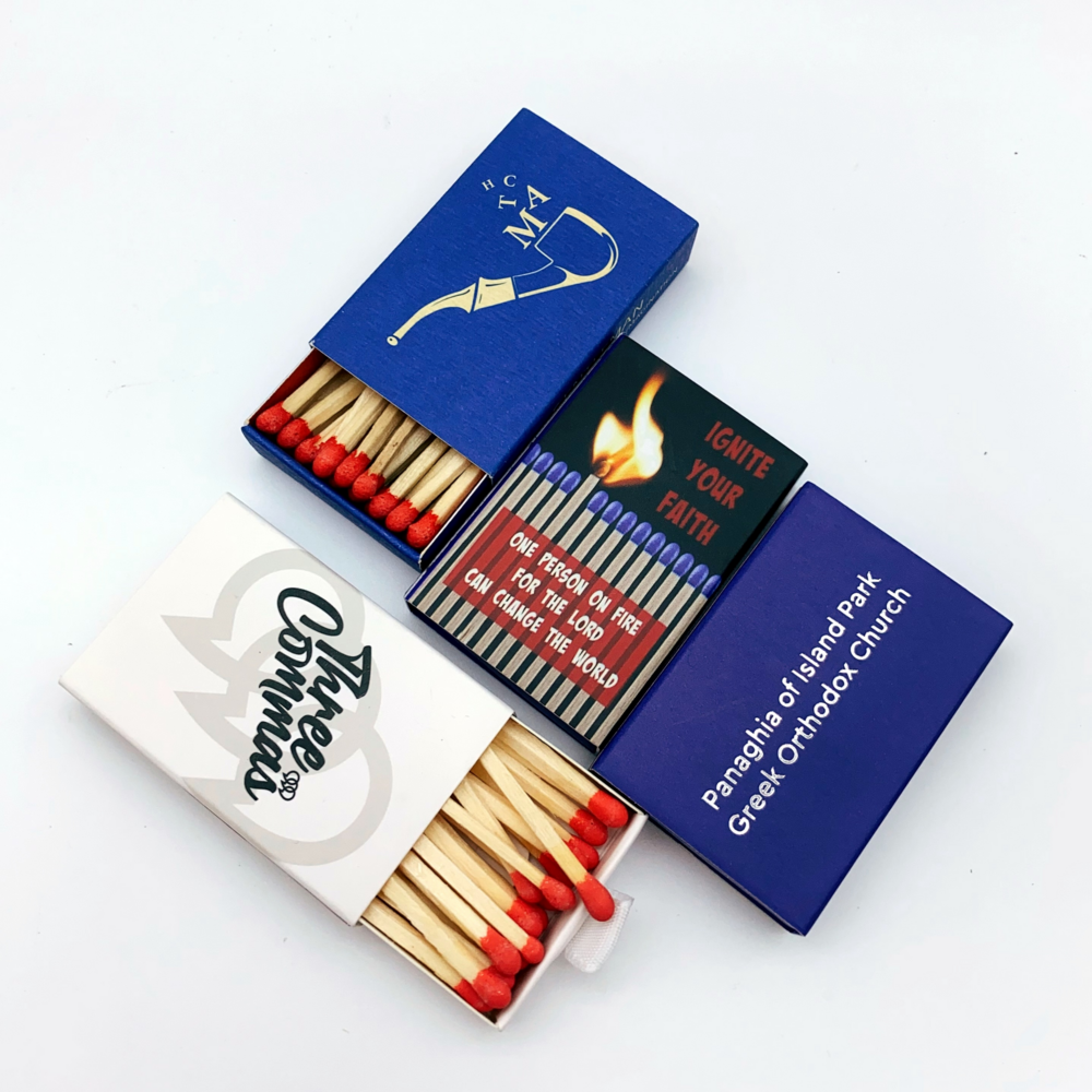 Personalized matches customized by professional factories