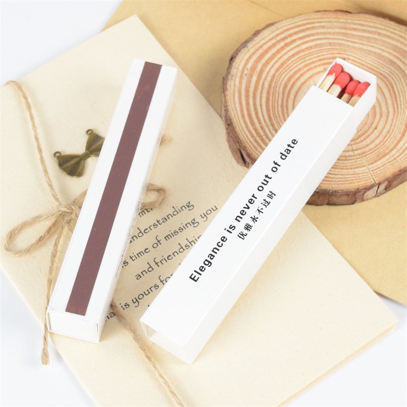 Custom paper book matches matchbook as promotion gifts for cigar household paper box matches
