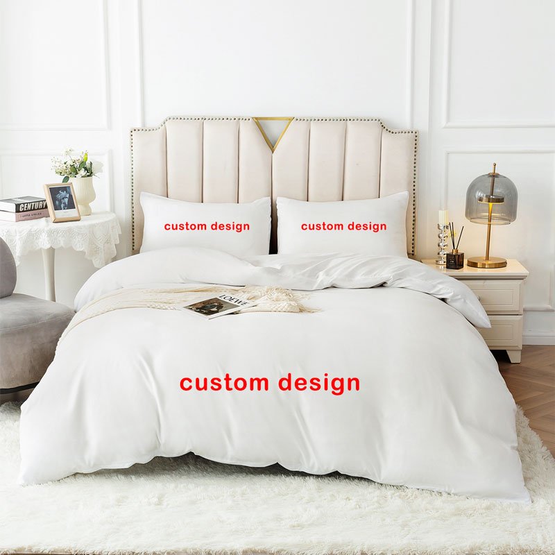 American/European Style Luxury 3-Piece Hotel Bedding Collection Designer Comforter Set Matching Curtains Crib Duvet Cover Sets