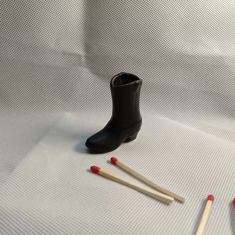 Ceramic Boot Match Holder