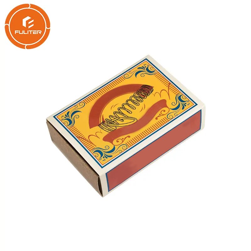 Logo Customize Accepted Safety Long Plain Match Box Match Stick Box