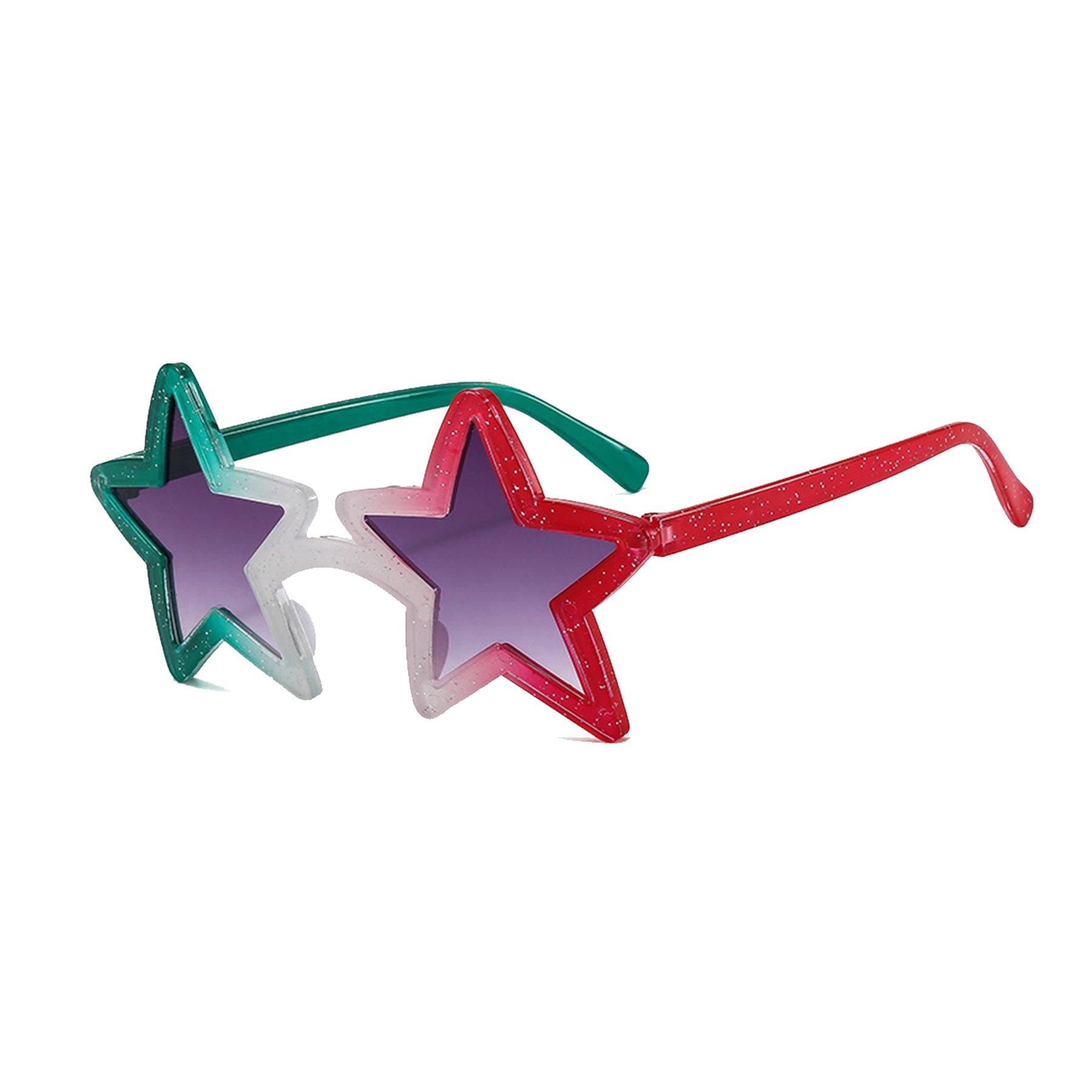 Color match PC material Party Starry sunglasses
