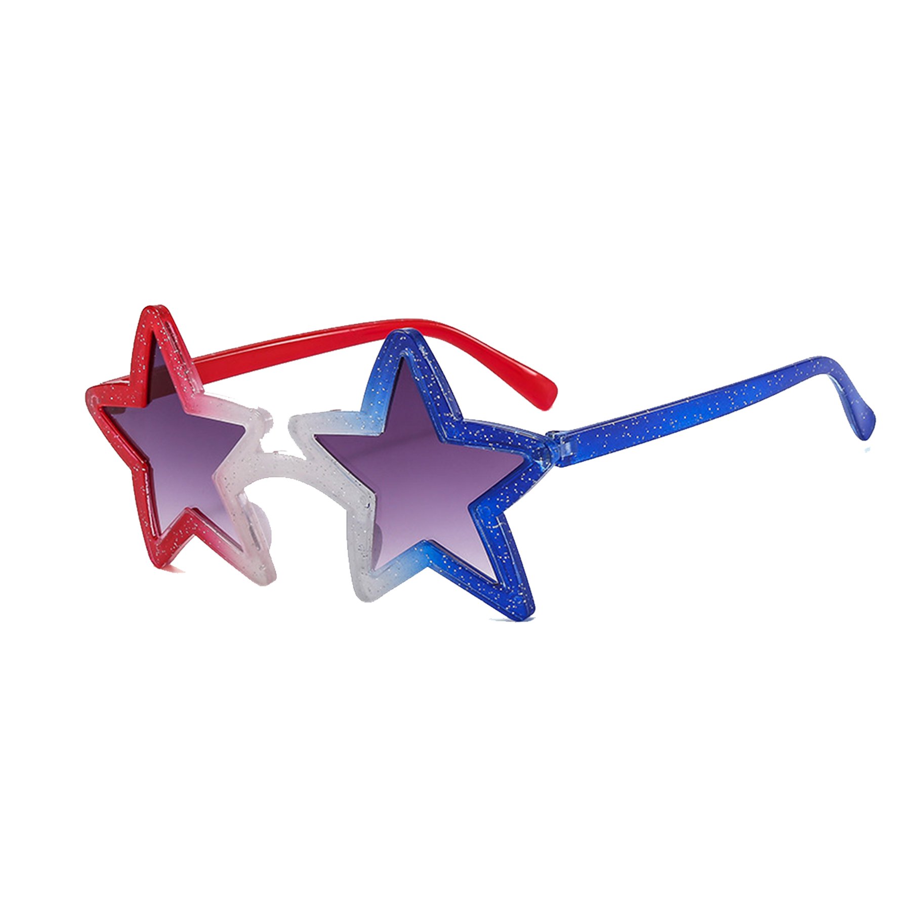 Color match PC material Party Starry sunglasses