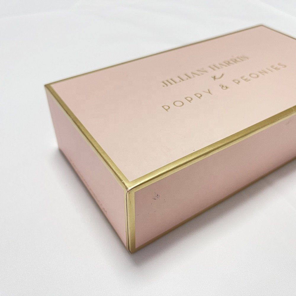 Match box style Sunglasses Gift Box with customized gold foil logos